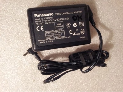 Oryginalna Ładowarka PANASONIC VSK0610 - 11V 1A