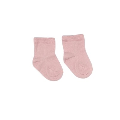 Skarpetki niemowlęce Milusie różowe 5-6 cm