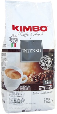 Kawa ziarnista KIMBO AROMA INTENSO 1kg Oryginał