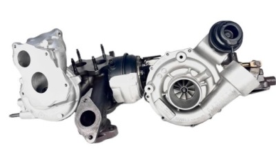 Турбонагнітач biturbo 825758- 827759- opel renault nissan 2.3dci фото №1