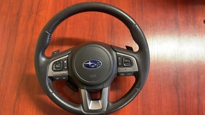 VOLANTE CUERO MULRIFUNCIONALIDAD SUBARU OUTBACK V 2015 SRS AIRBAG BOLSA  