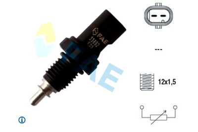 FAE SENSOR TEMPERATURA DE LÍQUIDO REFRIGERACIÓN AUDI A1 A3 A4 ALLROAD B8 A4  