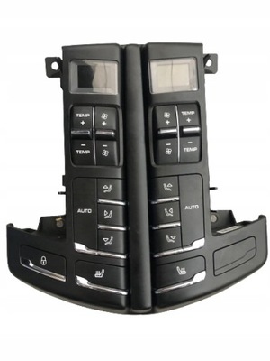 Porsche cayenne 7p5 панель кондиционера фото №1