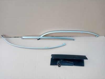 Mazda cx5 ii sport права ліва середній хром молдинг бампера перед фото №1