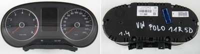 Vw polo v 6r 11 r 1.4 счетчик приборная панель europa фото №1