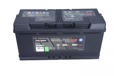 АККУМУЛЯТОР 12V 105AH/950A L- 393X175X19