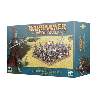 Warhammer Old World - KNIGHTS OF THE REALM ON FOOT - Bretonia