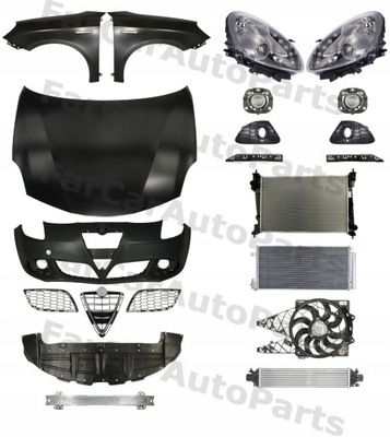 Alfa romeo giulietta 10-16 бампер капот лампы фото №1