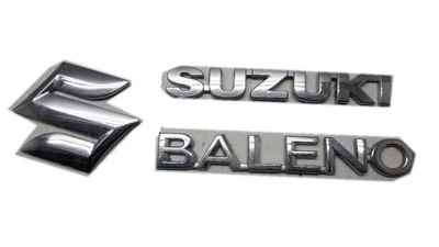 EMBLEMA INSCRIPCIÓN INSIGNIA SUZUKI BALENO II 2 EUROPA  