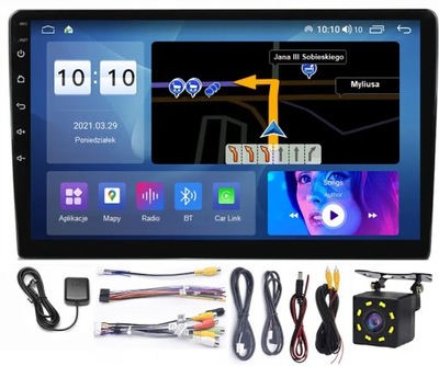 RADIO AUTOMOTIVE 1DIN ANDROID GPS 10' 2/32GB WIFI  