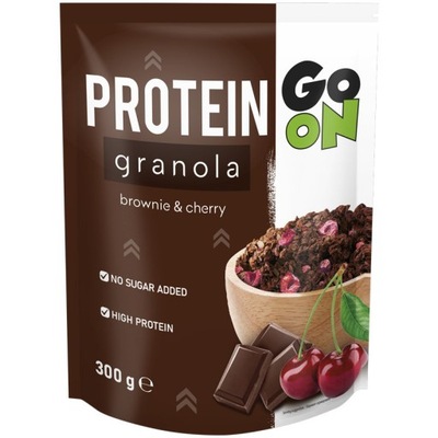 GO ON Protein Granola 300g PŁATKI ŚNIADANIOWE