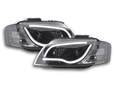 Lampy przód Daylight LED Audi A3 8P 03-08 Czarne