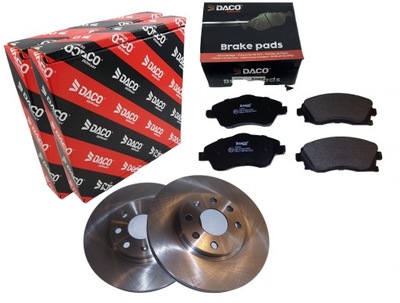 Тормозные диски тормозные колодки перед opel corsa c meriva a combo b фото №1