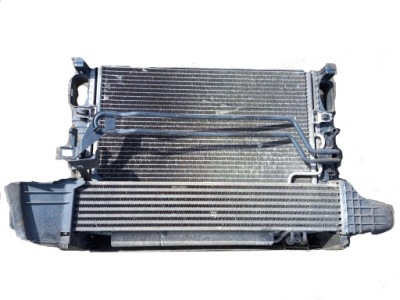 Комплект радиатор вентилятор mercedes w211 2.2 cdi фото №1