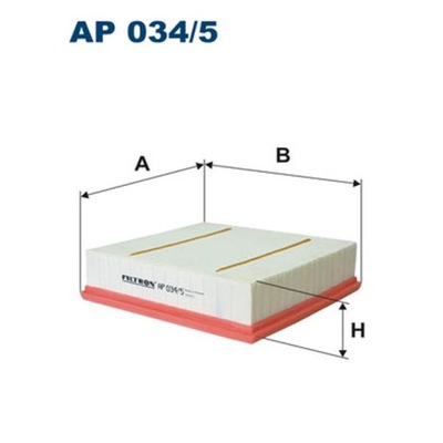 FILTRO AIRE FILTRON AP 034/5  