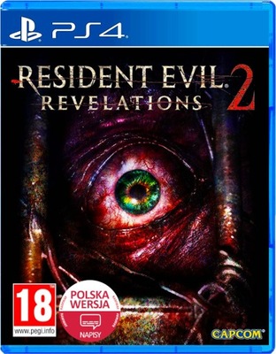 RESIDENT EVIL REVELATIONS 2 PO POLSKU PS4 FOLIA