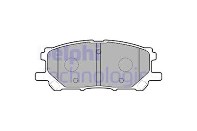 DELPHI ZAPATAS DE FRENADO PARTE DELANTERA LEXUS RC RX TOYOTA HARRIER HIGHLANDER  