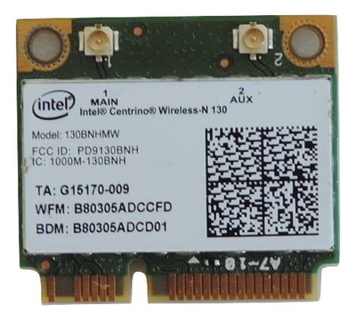 Karta Wifi INTEL 130BNHMW Samsung np300