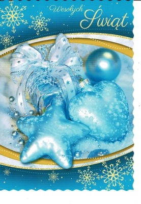 POCZTÓWKA KARTKA Boże Narodzenie ŚWIĘTA 1 SZTU
