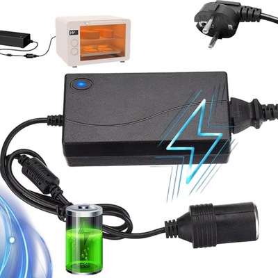 PRZETWORNICA KONWERTER NAPIĘCIA TRANSFORMATOR ZASILACZ 60W 240V NA 12V