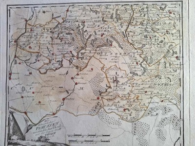 Mapa Polska Toruń Reilly 1789 oryginał