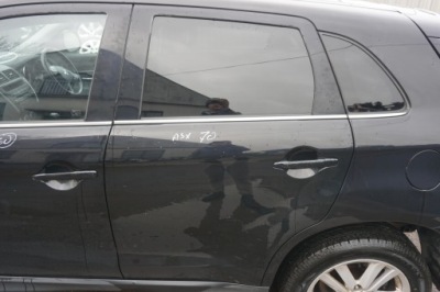 Mitsubishi asx iii 2012r двері ліва задні колір x42 чорні фото №1