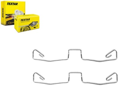 Набір монтажний гальмівних колодок audi allroad 00- textar фото №1