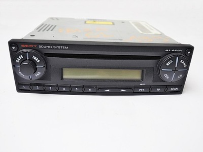 Seat ibiza leon радио cd заводской alana 6l0035156 фото №1