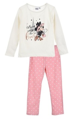 Piżama dla dziewczynki Disney Myszka Minnie 128