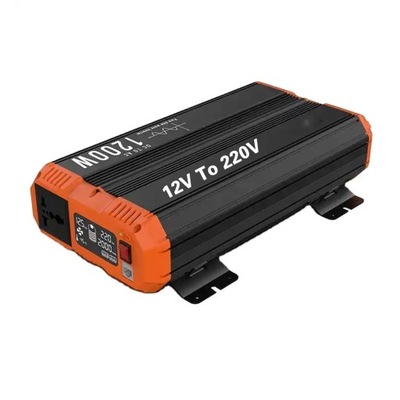 TRANSFORMADORES DE AUTOMÓVIL AL POTENCIA 1200 W, KONWERTERY DE AUTOMÓVIL AL ENERGIE SLONECZNA, AC 12 V AL DC 220 V 230 V  