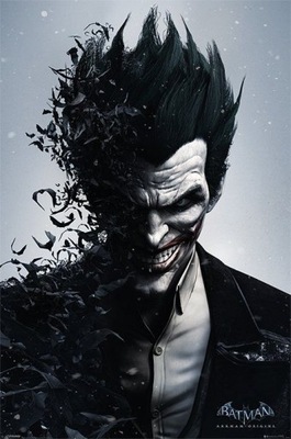 Batman Arkham Origins Joker - plakat 61x91,5 cm