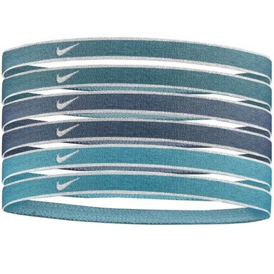 Opaska na głowę Nike Headbands 6PK metallic blue