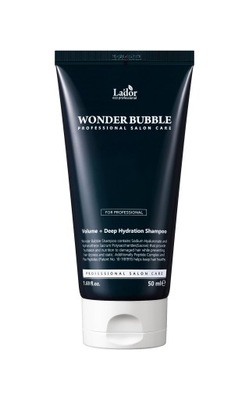 Nawilżający szampon do włosów LA'DOR WONDER BUBBLE SHAMPOO, 50 мл