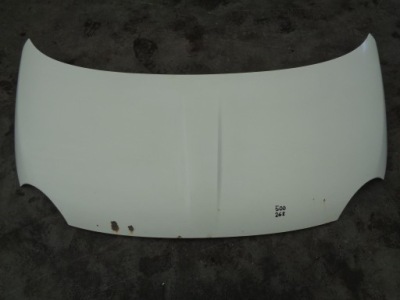 Капот fiat 500 2007- білий kod 268 фото №1