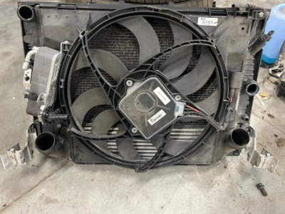 Bmw 2 f22 2.0 245km usa pas передний радиатор вентилятор фото №1