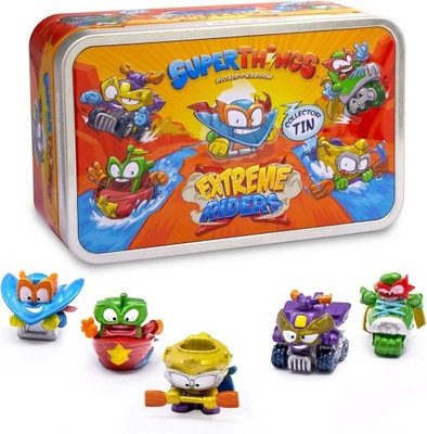 SUPER ZINGS THINGS 10 SERIA puszka Extreme Riders