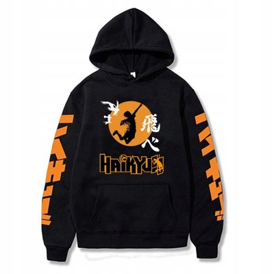 Sweter Haikyuu bluza z kapturem Anime bluza z