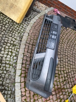 Бампер передний перед vw golf v plus 5m0 la7t омыватель фото №1