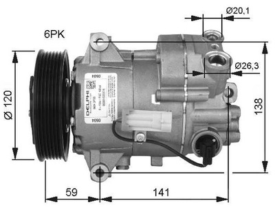 NRF 32487 КОМПРЕССОР, КОНДИЦИОНЕР