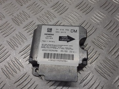 Модуль подушка безопасности opel zafira a 1.8 24416704 фото №1