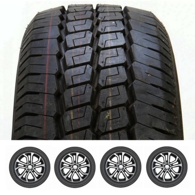 4X TIRES SUMMER 165R13C HIFLY SUPER 2000  