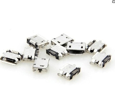 GNIAZDO MICRO USB ZESTAW 10 SZTUK