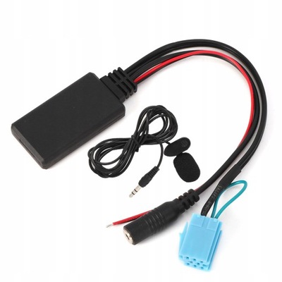 8PIN ADAPTADOR CABLE BLUETOOTH AUX IN CON MIKROFONEM  