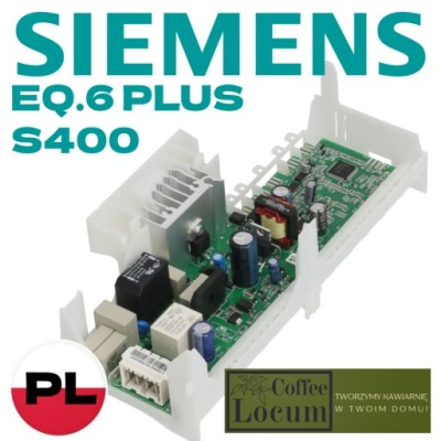 MODUŁ STERUJĄCY DO EKSPRESU SIEMENS EQ.6 PLUS S400, zaprogramowany J.POLSKI