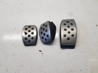 Opel corsa d e накладки na педалі хром opc line комплект фото №1