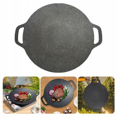 PATELNIA GRILL WOK KOREAŃSKI BARBECUE 38CM