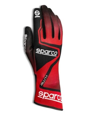 Rękawice Sparco Rush czerwone rozmiar 12 - XL