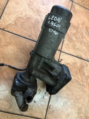 Leon 1.9sdi 01' корпус основание фильтра масла фото №1