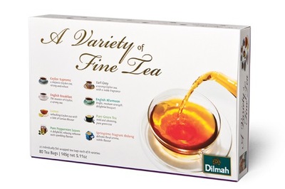 Dilmah A Variety of Fine Tea Zestaw czarnych herba