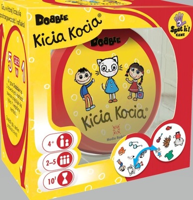 DOBBLE - KICIA KOCIA - GRA RODZINNA - REBEL